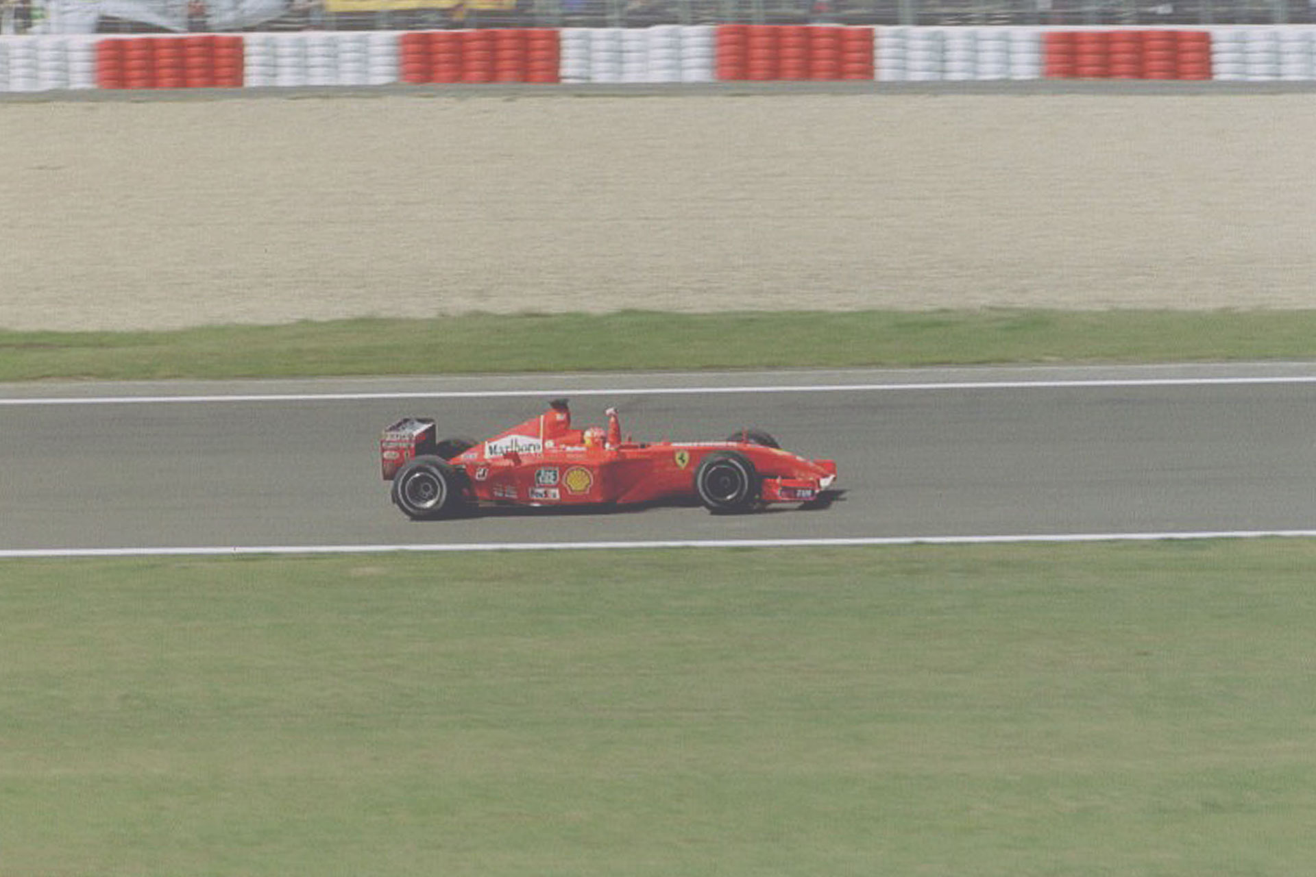 Michael Schumacher beim Grand Prix von Europa 2001