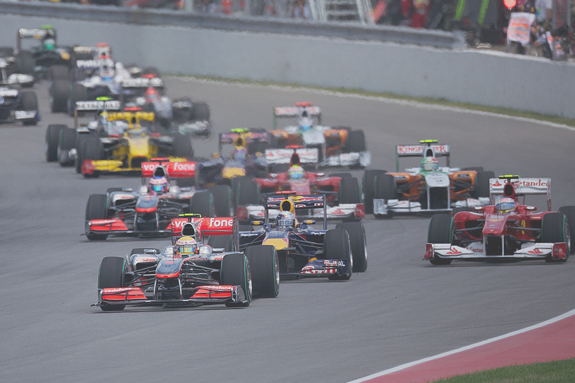 2010 Kanada Grand Prix Start